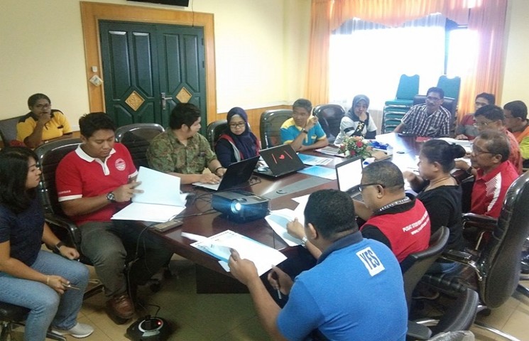 Rapat Kaji Ulang bersama Pokja dengan PPK 